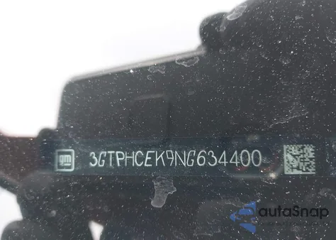 2022 GMC Sierra 1500 2Wd Short Box Elevation z USA, uszkodzony, nr VIN 3GTPHCEK9NG634400